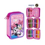 Trousse garnie 3 compartiments MINNIE et Daisy