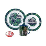 Set déjeuner 3pcs micro JURASSIC WORLD