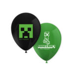 8 ballons latex MINECRAFT
