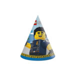 6 chapeaux de fête LEGO CITY
