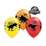 6 ballons latex JURASSIC WORLD