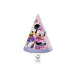 6 chapeaux de fête MINNIE JUNIOR