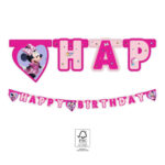 Guirlande décorative Happy Birthday MINNIE JUNIOR