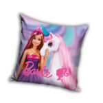 Housse de coussin BARBIE et sa Licorne