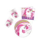 Kit éco LICORNE ARC-EN-CIEL pour 8 enfants