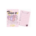 5 cartes d'invitation MY LITLLE PONY