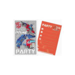 5 cartes d'invitation TRANSFORMERS