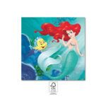 20 serviettes à jeter Ariel PRINCESSES DISNEY