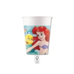 8 timbales à jeter Ariel PRINCESSES DISNEY
