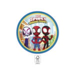 8 assiettes à jeter SPIDEY (23cm)