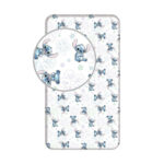 Drap housse LILO & STITCH (blanc)