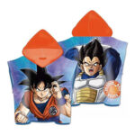 Poncho de bain à capuche DRAGON BALL Z