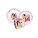 Set petit déjeuner 3pcs micro PRINCESSES DISNEY