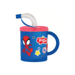 Tasse avec paille intégrée SPIDEY