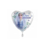 Ballon aluminium Joyeux Anniversaire Elsa REINE DES NEIGES 2