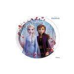 8 assiettes à jeter REINE DES NEIGES 2 (20cm)