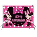 Toile de fond Happy Birthday MINNIE