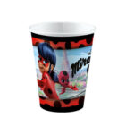8 timbales à jeter MIRACULOUS LADY BUG (carton)