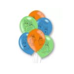6 ballons latex BLUEY