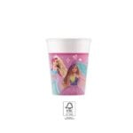 8 timbales à jeter BARBIE Fantasy