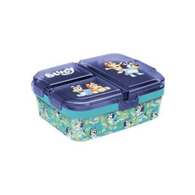 boite gouter Boîte à goûter multi compartiments BLUEY – Image 1