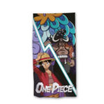 Drap de bain ONE PIECE (micro-noir)