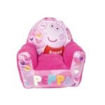 Fauteuil effet velours PEPPA PIG