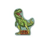 Coussin 3D DINOSAURE T-Rex (vert)