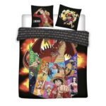 Parure housse de couette + taies ONE PIECE (2P-micro)
