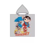 Poncho de bain à capuche JUSTICE LEAGUE DC