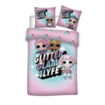 Parure de lit LOL SURPRISE "Glitter Glam" (1P-coton)