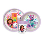 Set déjeuner premium 3pcs GABBY ET LA MAISON MAGIQUE