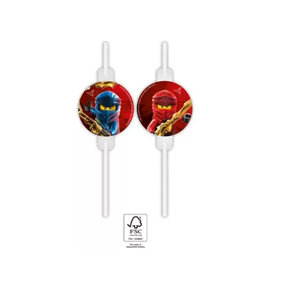 4 pailles 4 pailles LEGO NINJAGO – Image 1