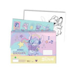 Bloc à dessin 40 feuilles + autocollants STITCH