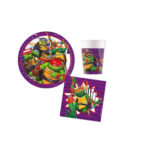Kit éco TORTUES NINJA pour 8 enfants
