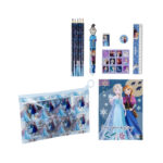 Set papeterie dans sa trousse REINE DES NEIGES
