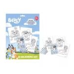 Set coloriage avec stickers BLUEY