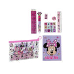 Set papeterie dans sa trousse MINNIE