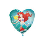 Ballon aluminium cœur Ariel PRINCESSES DISNEY