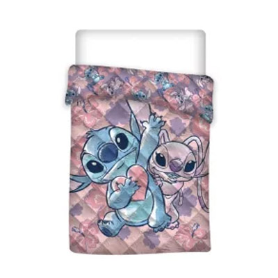 couette 1p rose Couette STITCH (rose) – Image 1