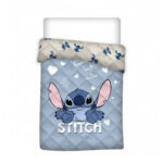 Couette STITCH (pastel blanc)