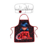 Set tablier+toque MIRACULOUS LADY BUG