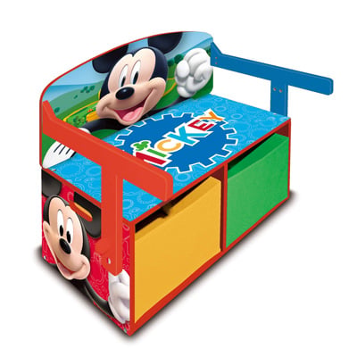 3 en 1 Le 3en1 MICKEY (coffre, banc et bureau) – Image 1
