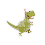 Décoration murale Party DINOSAURE (plastique)