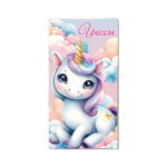 Drap de bain LICORNE (microfibre)