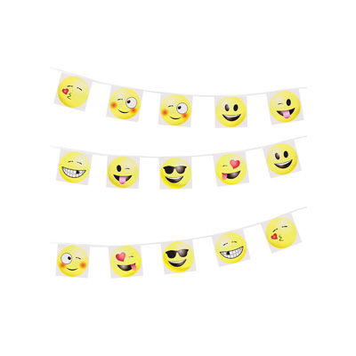 guirlande fanion Guirlande fanions EMOJI – Image 1