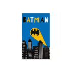 Serviette à mains BATMAN (bleu)