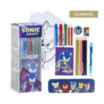 Set papeterie avec sa trousse SONIC Prime