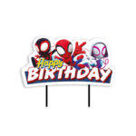 Décoration de gâteau Happy Birthday SPIDEY