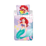 Parure housse de couette + taie ARIEL PRINCESSES DISNEY (coton)